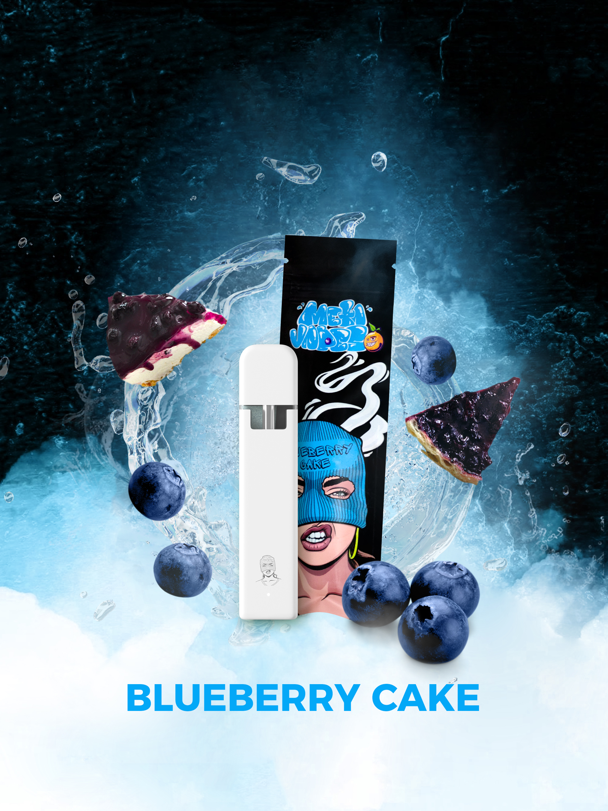 🍇 Blueberry Cake